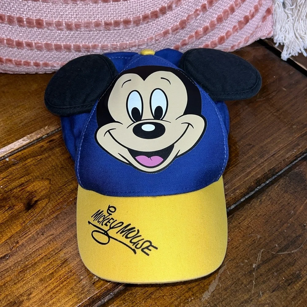 Disney Parks Mickey Mouse Kids Ball Cap-‎ OS